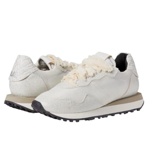 New P448 Italian Metallic Performance Cancun Sneakers in Task Size 37/7 - Picture 14 of 14